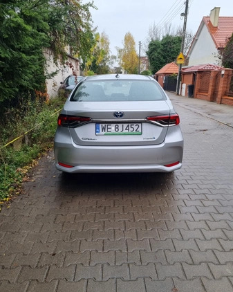 Toyota Corolla cena 86300 przebieg: 40000, rok produkcji 2021 z Warszawa małe 46